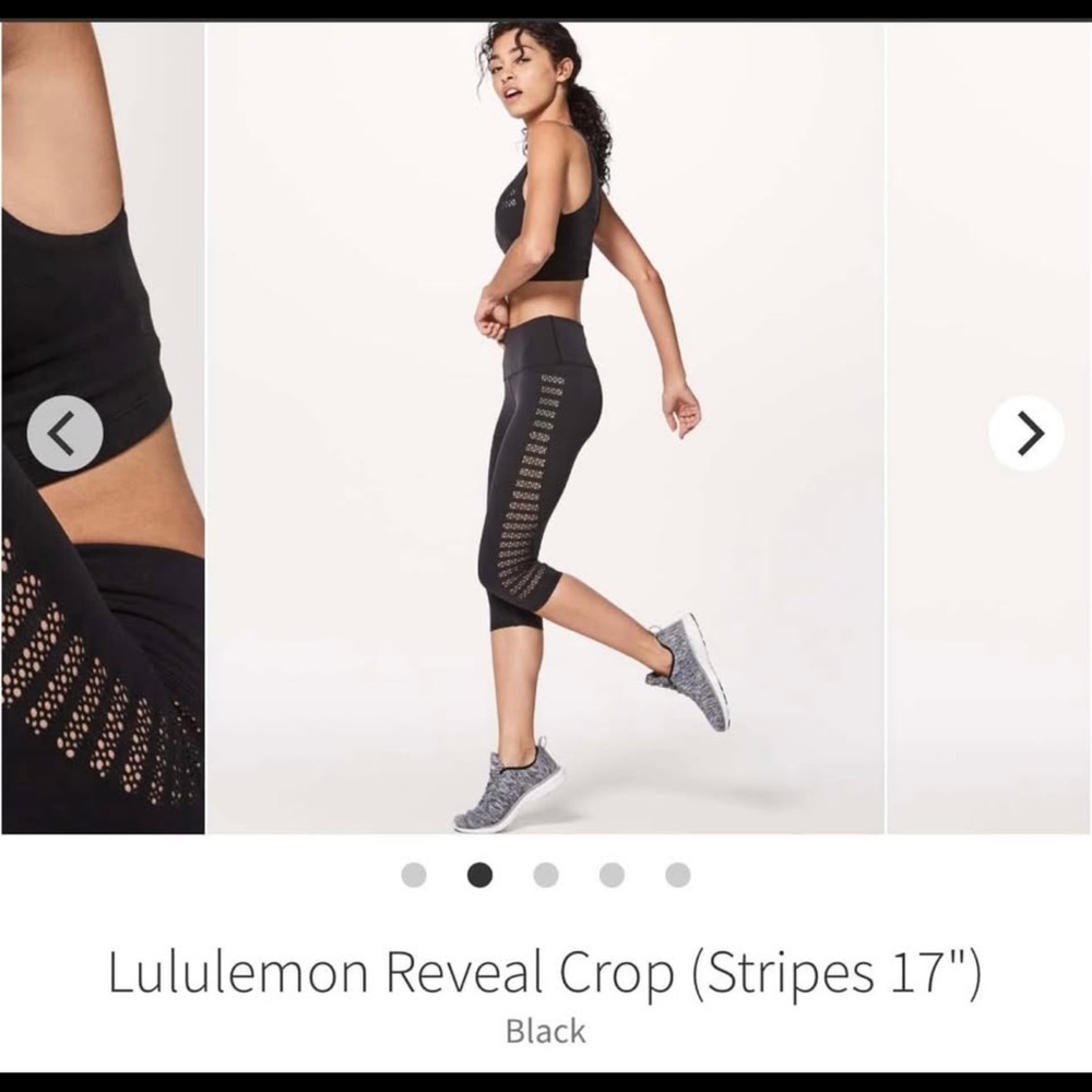 Lululemon Reveal Crop.